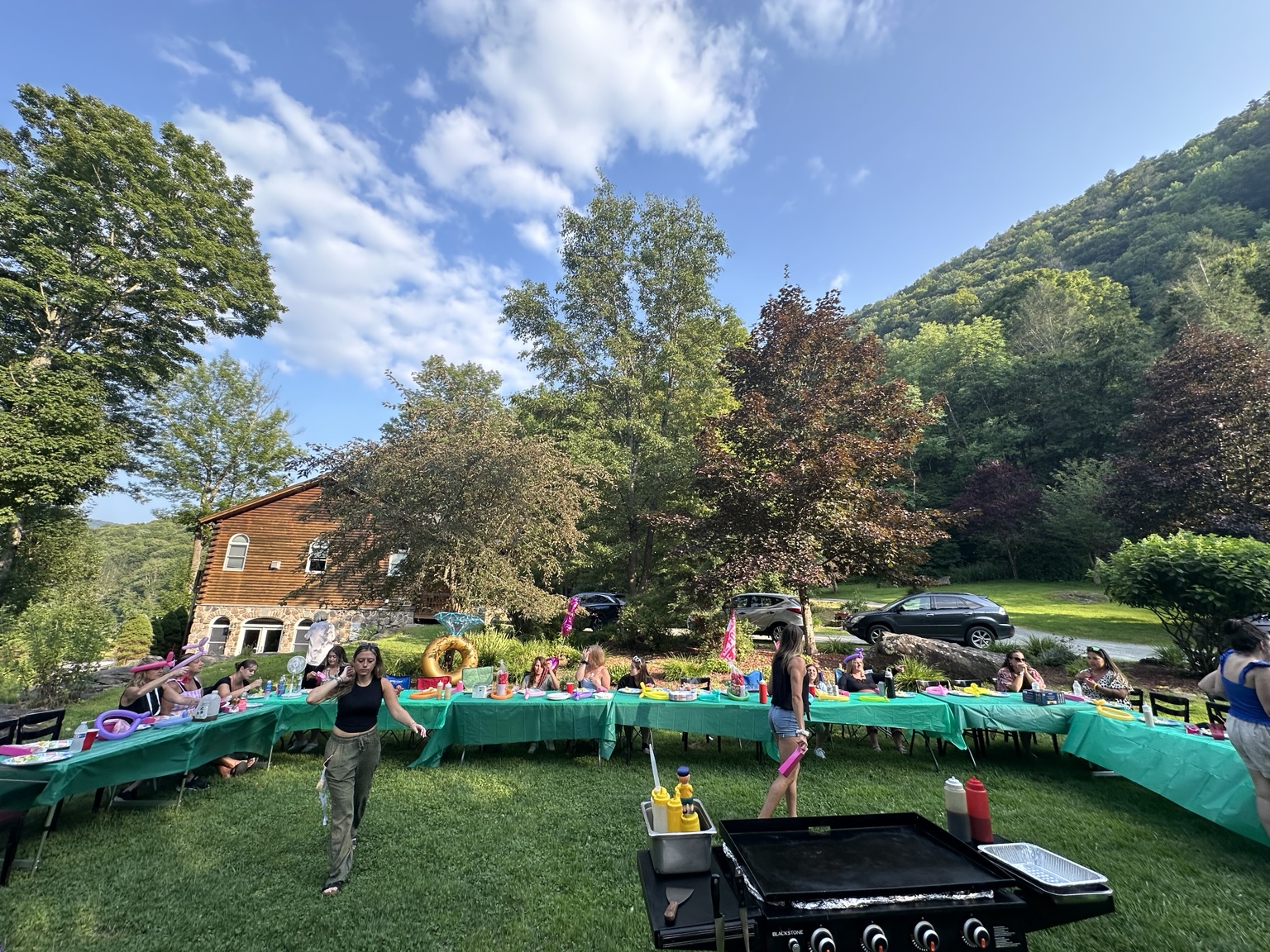 Planning a Large Backyard Hibachi Party