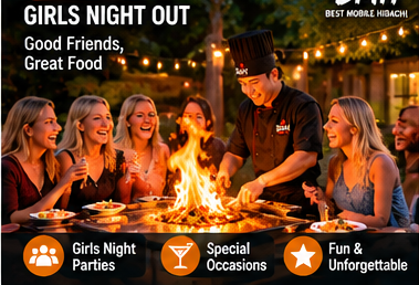 Cary, NC Girls Night Hibachi: Hibachi Menu, Setup & Cost Guide