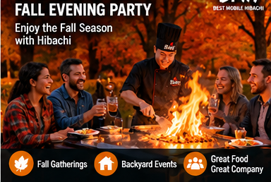 Winston-Salem, NC Fall Evening Party: Hibachi Menu, Setup & Cost Guide