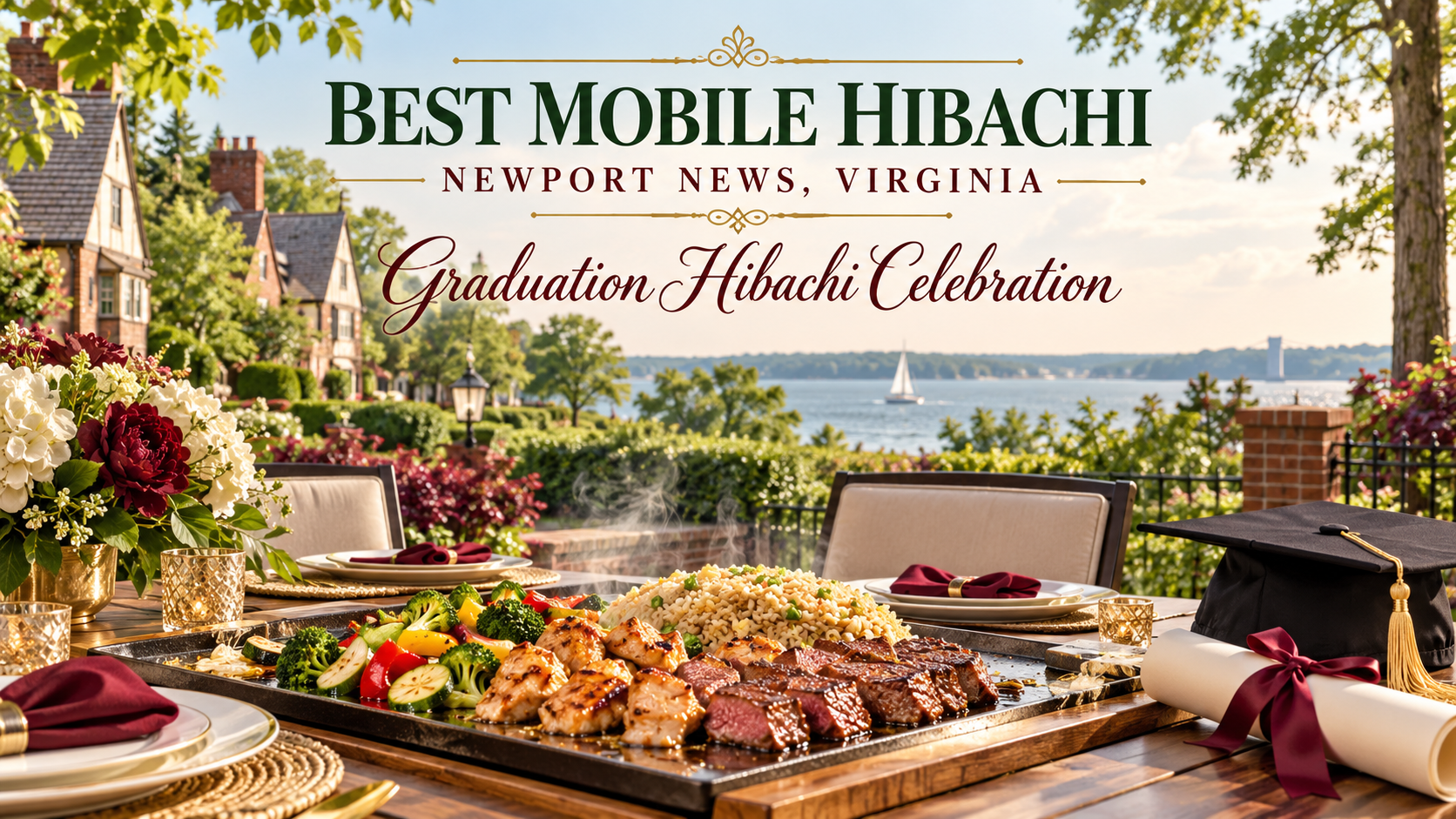 Newport News VA Graduation Hibachi Catering Guide