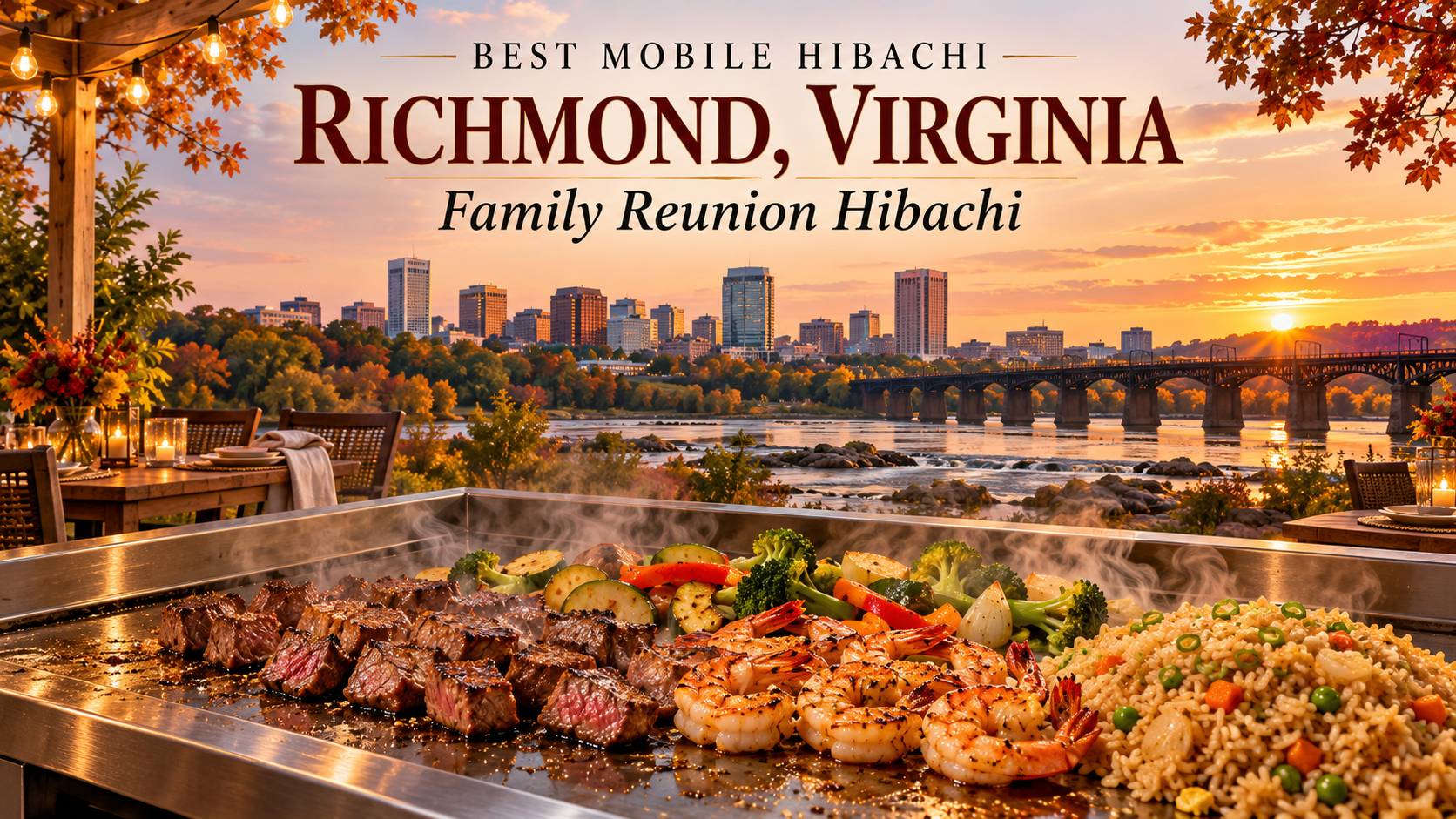 Richmond VA Family Reunion Hibachi Catering Guide