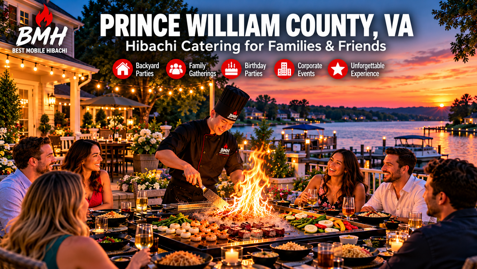 Prince William County VA Graduation and Family Hibachi Party Guide